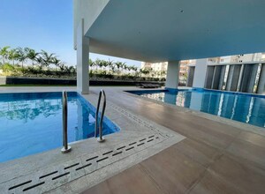 Swimming Pool in 2.5 BHK Apartment at Hallmark Vicinia, Narsingi – for Rent