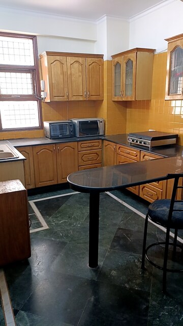 Kitchen in 3 BHK Builder Floor at Uppal Southend, Sector 49 – for Rent