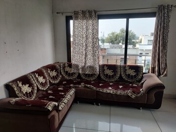 Living Room in 2 BHK Villa at Prahlad Nagar – for Rent
