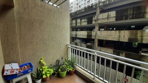 Balcony in 1 BHK Apartment at Goel Ganga Amber, Tathawade – for Sale