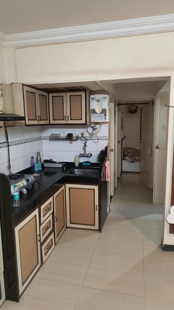 Kitchen in 1 BHK Apartment at Manavsthal Heights, Andheri East – for Rent