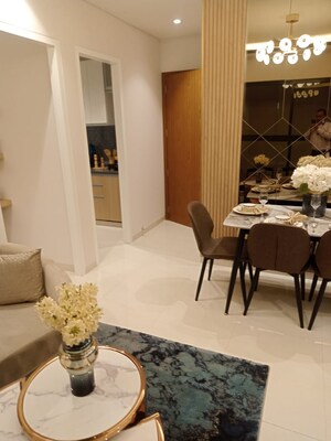 Living Room in 2 BHK Apartment at Lodha Crown Quality Homes Dombivli, Dombivli East – for Sale