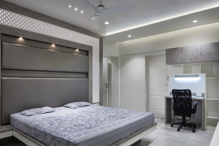 Bedroom, supreme-amadore 4 Bedroom 3882 Sq.Ft. Penthouse In Baner Pune 9238817