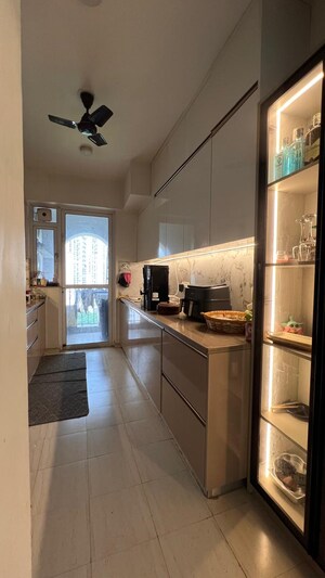 Kitchen in 3 BHK Apartment at DLF Regal Gardens, Sector 90 – for Rent