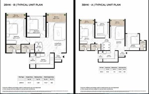 Floor Plan in 3 BHK Apartment at Saheel Itrend Vesta, Tathawade – for Sale