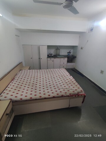 Kitchen in 1 RK Independent House at Sector 27 – for Rent