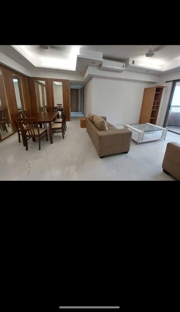 Living Room in 3 BHK Apartment at Lodha Bel Air, Jogeshwari West – for Rent