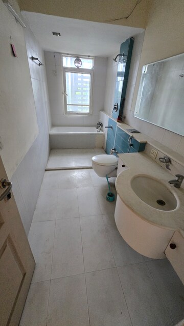 Bathroom in 4 BHK Villa at Godrej Golf Links Evoke, Sector 27 Yamuna Expressway – for Rent