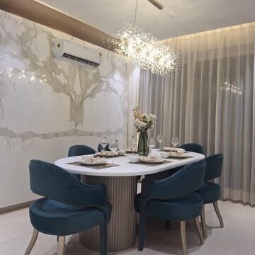Team Area in 3 BHK Apartment at Maya Green Lotus Utsav, International Airport Road – for Sale