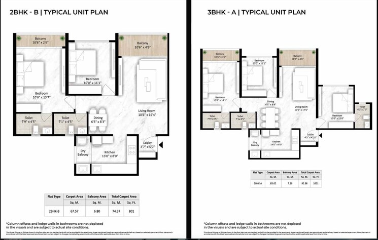 Floor Plan, saheel-itrend-vesta 2 Bedroom 756 Sq.Ft. Apartment In Tathawade Pune 9238941
