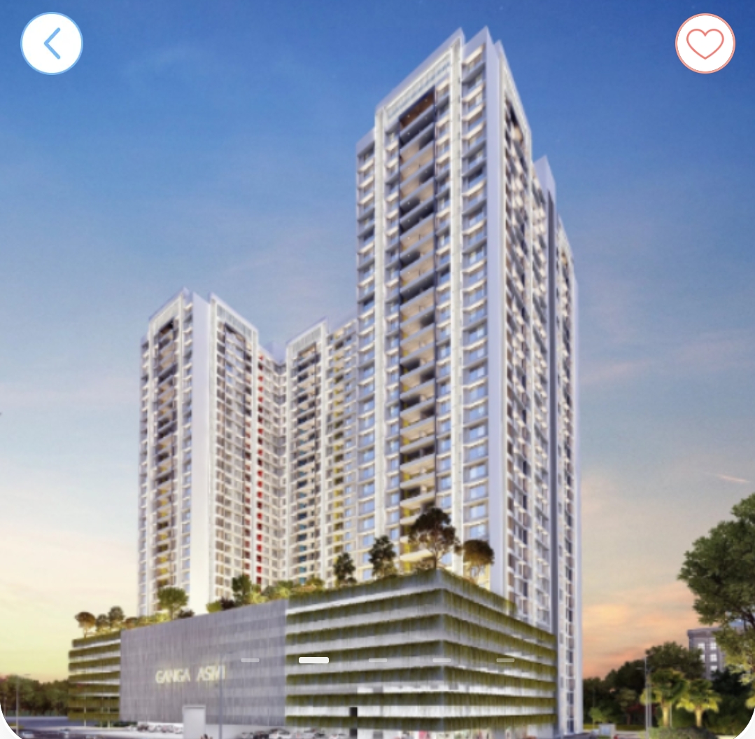 3 BHK + Extra Room Apartment For Sale in Goel Ganga Asmi