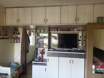 Master Bedroom in 1 RK Independent House at Giriraj Park, Dhankawadi – for Rent