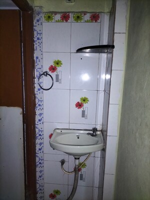 Bathroom in 1 RK Independent House at Giriraj Park, Dhankawadi – for Rent