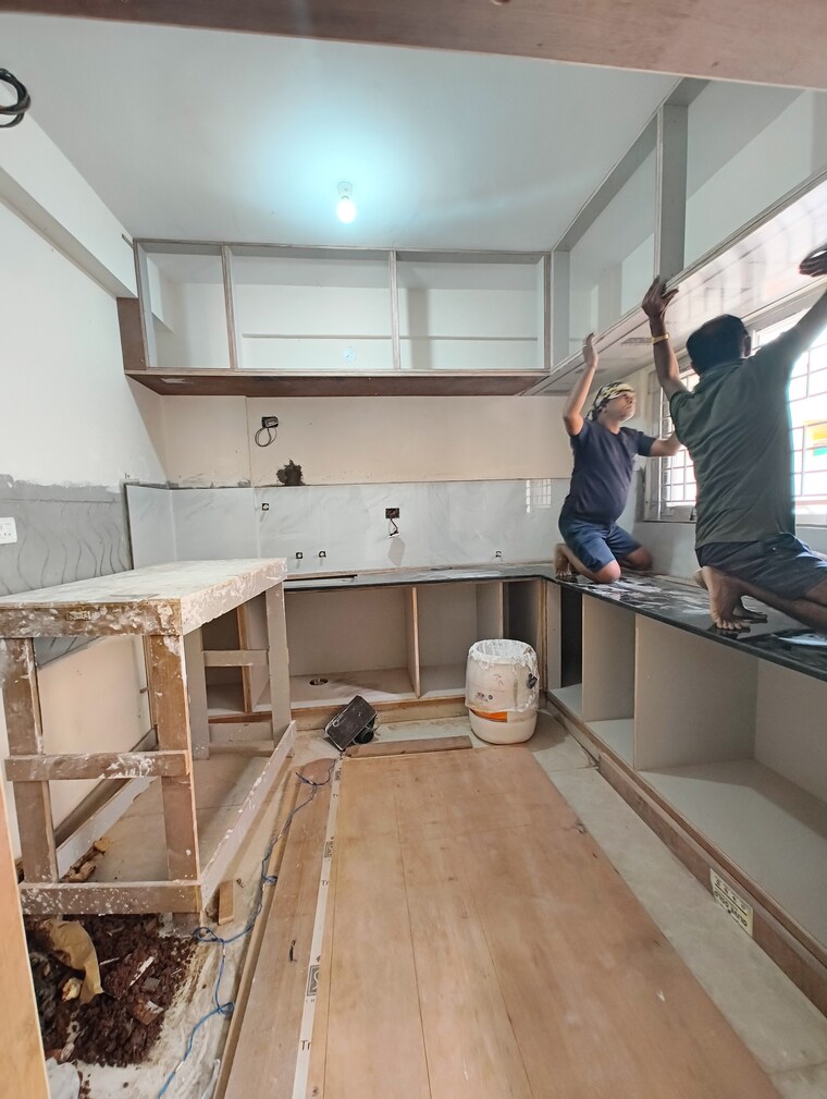 Kitchen, rs-nest 3 Bedroom 1600 Sq.Ft. Apartment In Indiranagar Bangalore 9239030