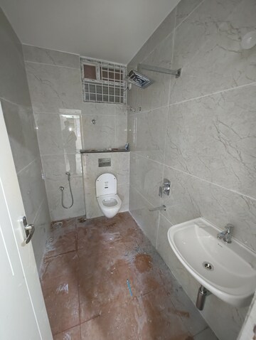 Bathroom in 3 BHK Apartment at Swastika Residency Indiranagar, Indiranagar – for Rent