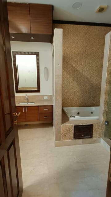 Bathroom in 5 BHK Independent House at Panchsheel Park – for Rent