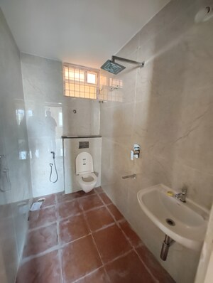 Bathroom in 3 BHK Apartment at Prabhu Kunj Indiranagar, Indiranagar – for Rent