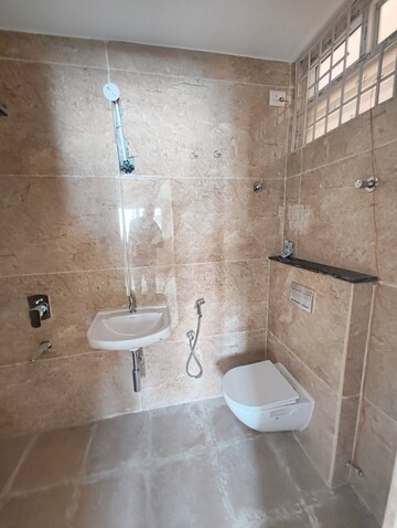 Bathroom in 3 BHK Apartment at Prabhu Kunj Indiranagar, Indiranagar – for Rent