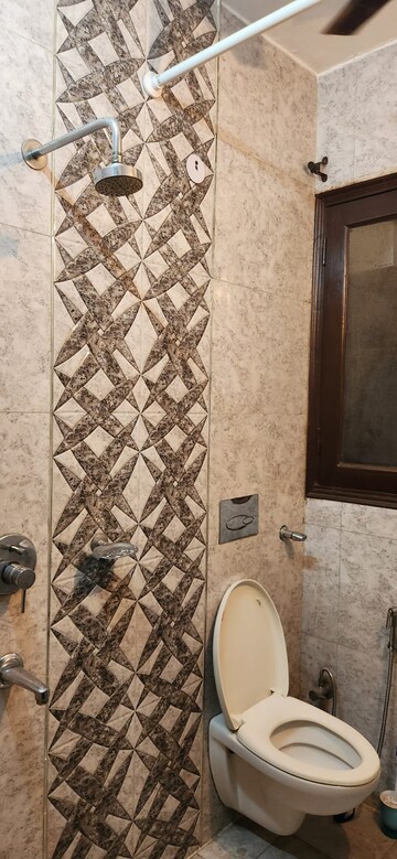 Bathroom in 2 BHK Independent House at East Of Kailash – for Rent