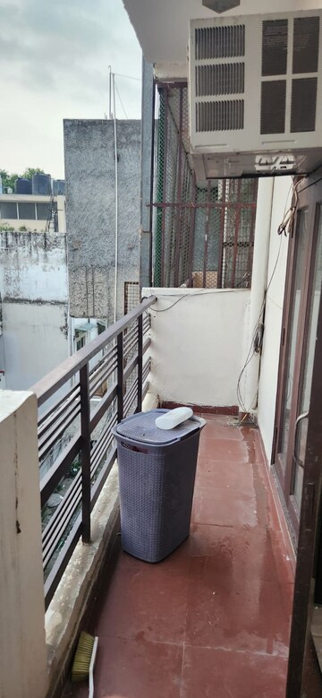 Balcony in 2 BHK Independent House at East Of Kailash – for Rent
