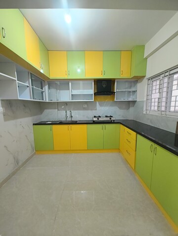 Kitchen in 3 BHK Apartment at Sai Enclave Indiranagar, Indiranagar – for Rent
