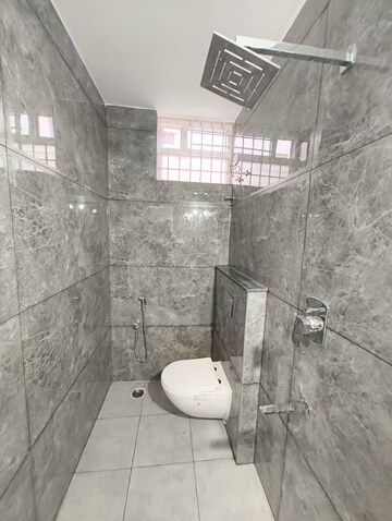 Bathroom in 3 BHK Builder Floor at Sai Enclave Indiranagar, Indiranagar – for Rent