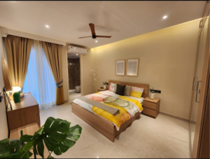 Living Room in 4 BHK Apartment at Skyline Elevate, International Airport Road – for Sale