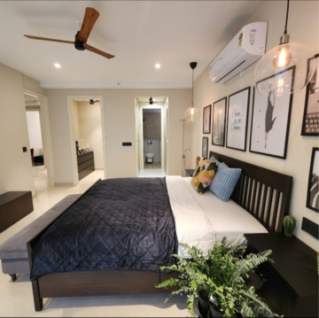 Bedroom in 3 BHK Apartment at The Ananta Aspire, High Ground – for Sale