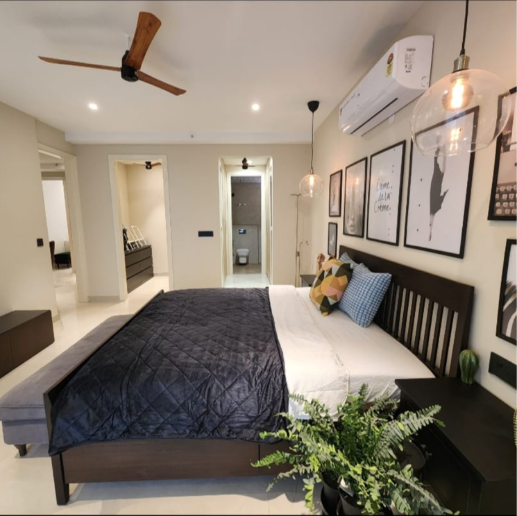 Bedroom, the-ananta-aspire 3 Bedroom 1853 Sq.Ft. Apartment In High Ground Zirakpur 9239075
