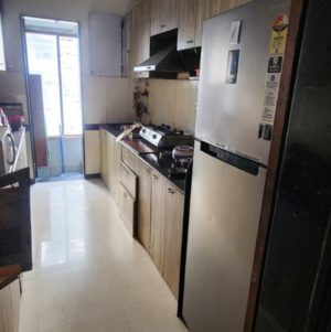 Kitchen in 2 BHK Apartment at Friends Apartment Bandra West, B Block Bkc – for Rent