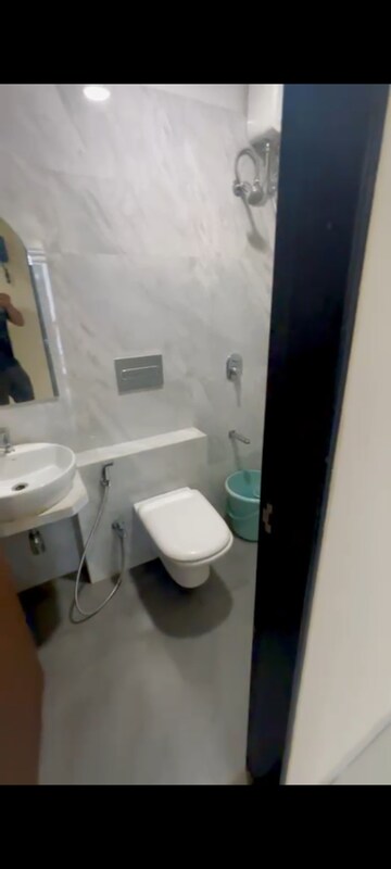 Bathroom in 2 BHK Apartment at JK Iris, Mira Road – for Rent
