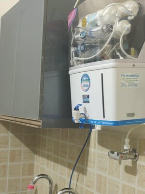 Bathroom in 3 BHK Apartment at Shriram Luxor, Hennur Road – for Rent