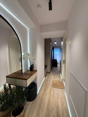 Building Lobby in 2.5 BHK Builder Floor at Vasant Enclave – for Sale