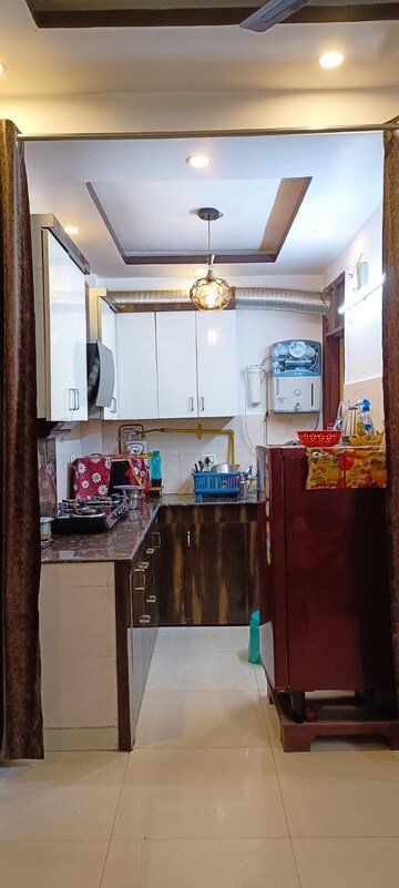 Kitchen in 2 BHK Builder Floor at Mohan Garden – for Sale