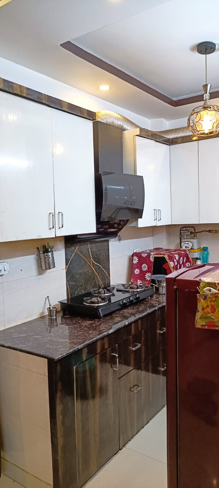 Kitchen, mohan garden 2 Bedroom 60 Sq.Yd. Builder Floor In Mohan Garden Delhi 9239104