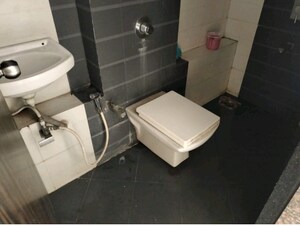 Bathroom in 3 BHK Apartment at Vijay Orovia, Ghodbunder Road – for Rent