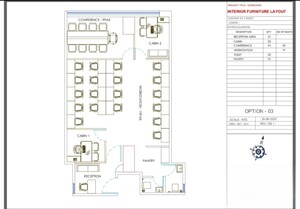 Floor Plan in  Office Space at Bhoomi 9 Business Bay, Malad West – for Rent
