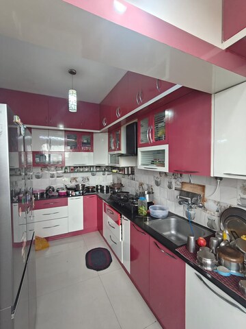 Kitchen in 3 BHK Apartment at Dsr Eden Greens, Varthur – for Sale