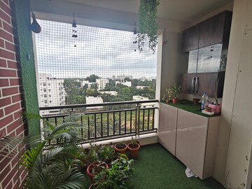 Balcony in 3 BHK Apartment at Dsr Eden Greens, Varthur – for Sale