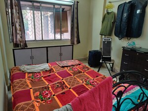 Bedroom in 1 BHK Apartment at Arunoday Tower, Bhandup West – for Sale