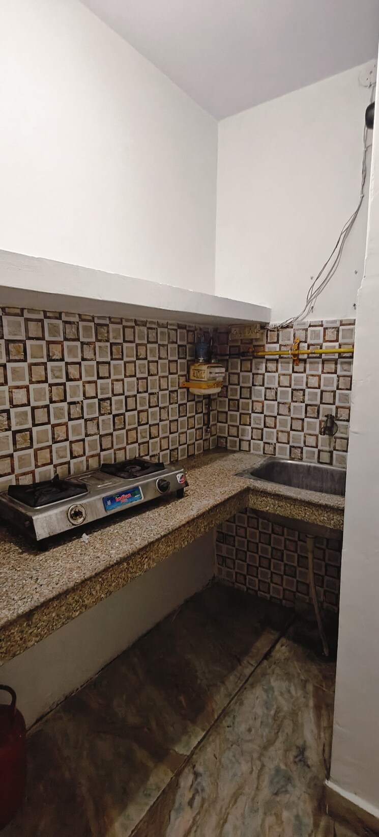 Kitchen, mayur vihar phase 1 1 Bedroom 450 Sq.Ft. Builder Floor In Mayur Vihar Phase 1 Delhi 9239196
