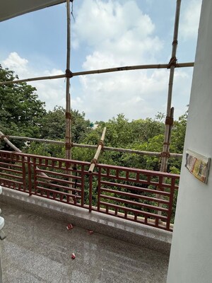 Balcony in 3 BHK Builder Floor at Greater Kailash I – for Rent