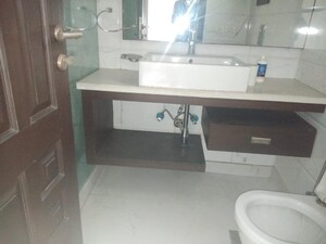 Bathroom in 3 BHK Builder Floor at Shivalik Colony – for Rent