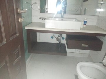 Bathroom in 3 BHK Builder Floor at Shivalik Colony – for Rent