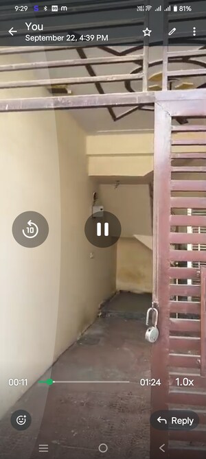 Staircase in 2 BHK Villa at BRD Divine Residency, Sector 10 Greater Noida – for Rent