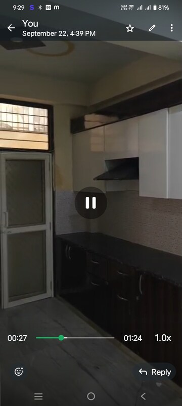 Kitchen in 2 BHK Villa at BRD Divine Residency, Sector 10 Greater Noida – for Rent
