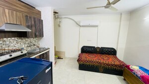 Bedroom in 1.5 BHK Builder Floor at Safdarjung Enclave – for Rent