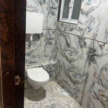 Bathroom in 2 BHK Apartment at Sambhav Deep Planet, Kharghar Sector 34 – for Rent