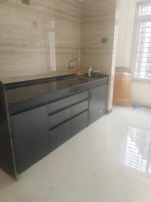 Kitchen in 1 BHK Apartment at Hirani Om Sukhkarta Heights, Vikhroli East – for Rent