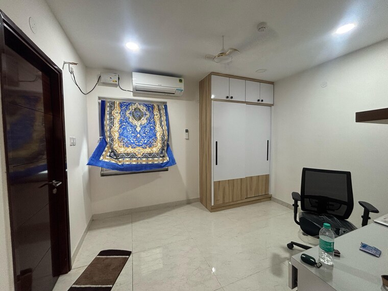 Bedroom, green-grace 3 Bedroom 2250 Sq.Ft. Apartment In Gachibowli Hyderabad 9216771
